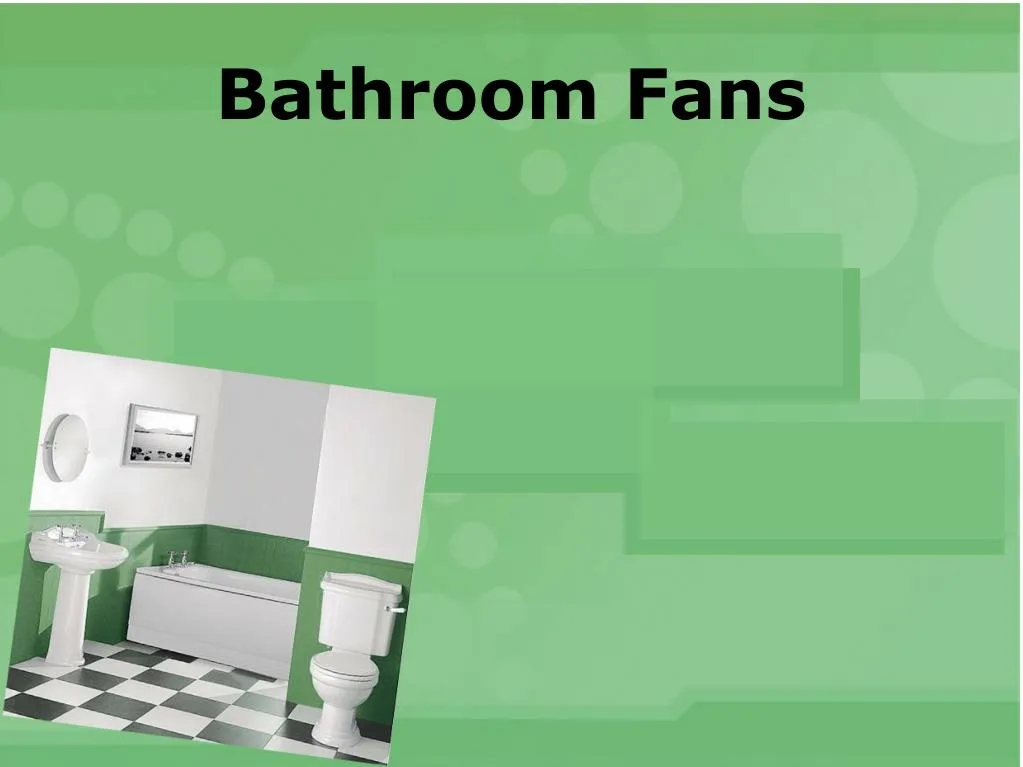 bathroom fans
