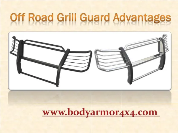 Off Road Grill Guard