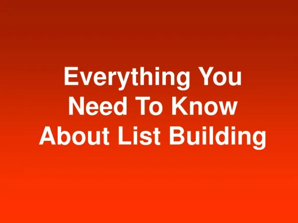 Link Building Bulletin