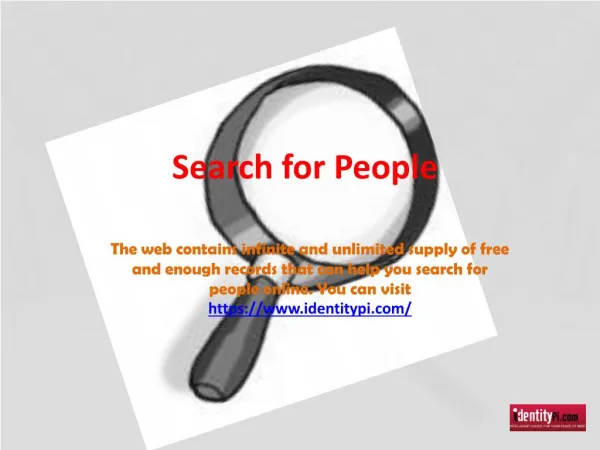 Search for people