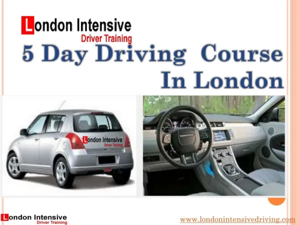 5 Day Driving Course in London