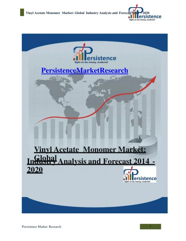 Vinyl Acetate Monomer Market: Global Industry Analysis and F