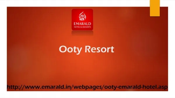 Ooty Resort