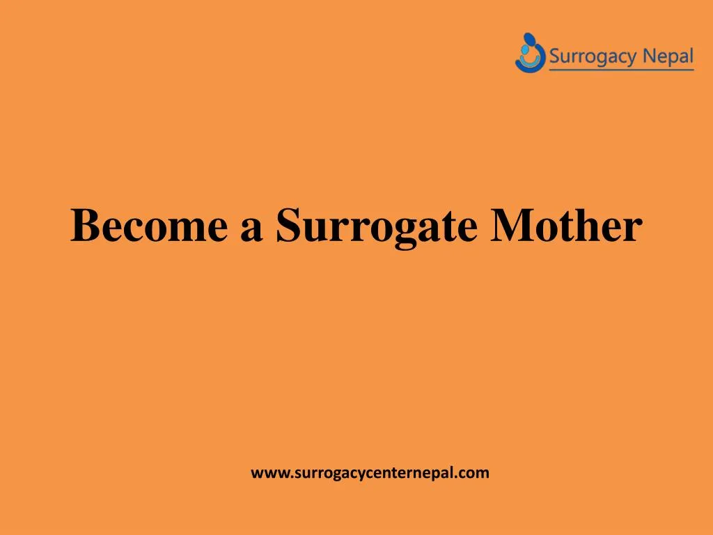 become a s urrogate mother