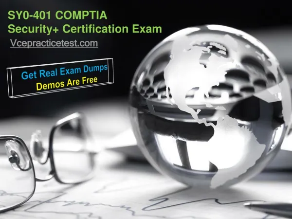 COMPTIA Security Certification Exam SY0-401 Questions