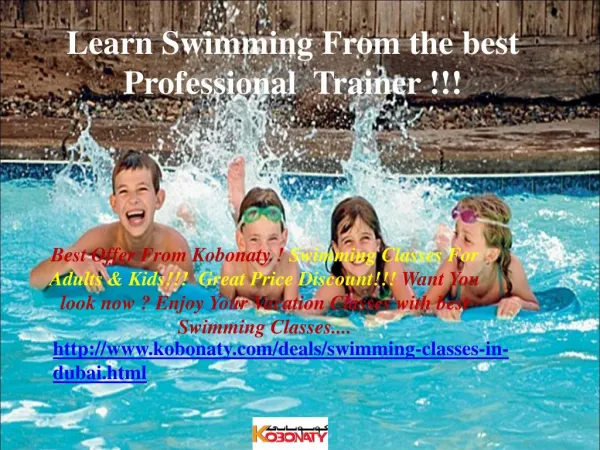 Swimming Classes in Dubai