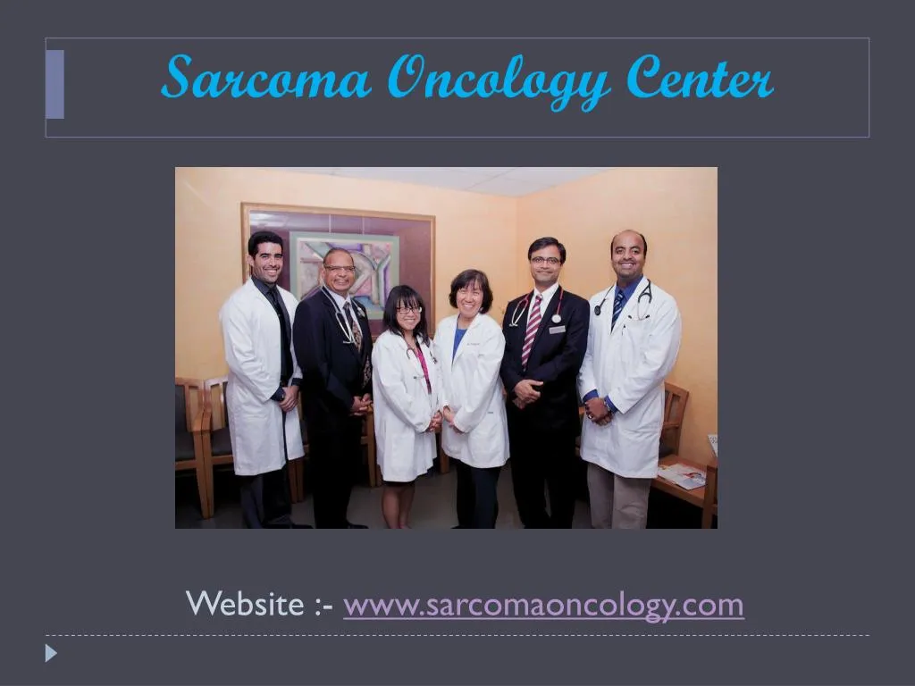 sarcoma oncology center