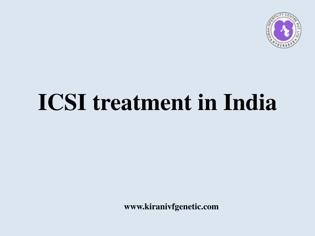icsi treatment in india