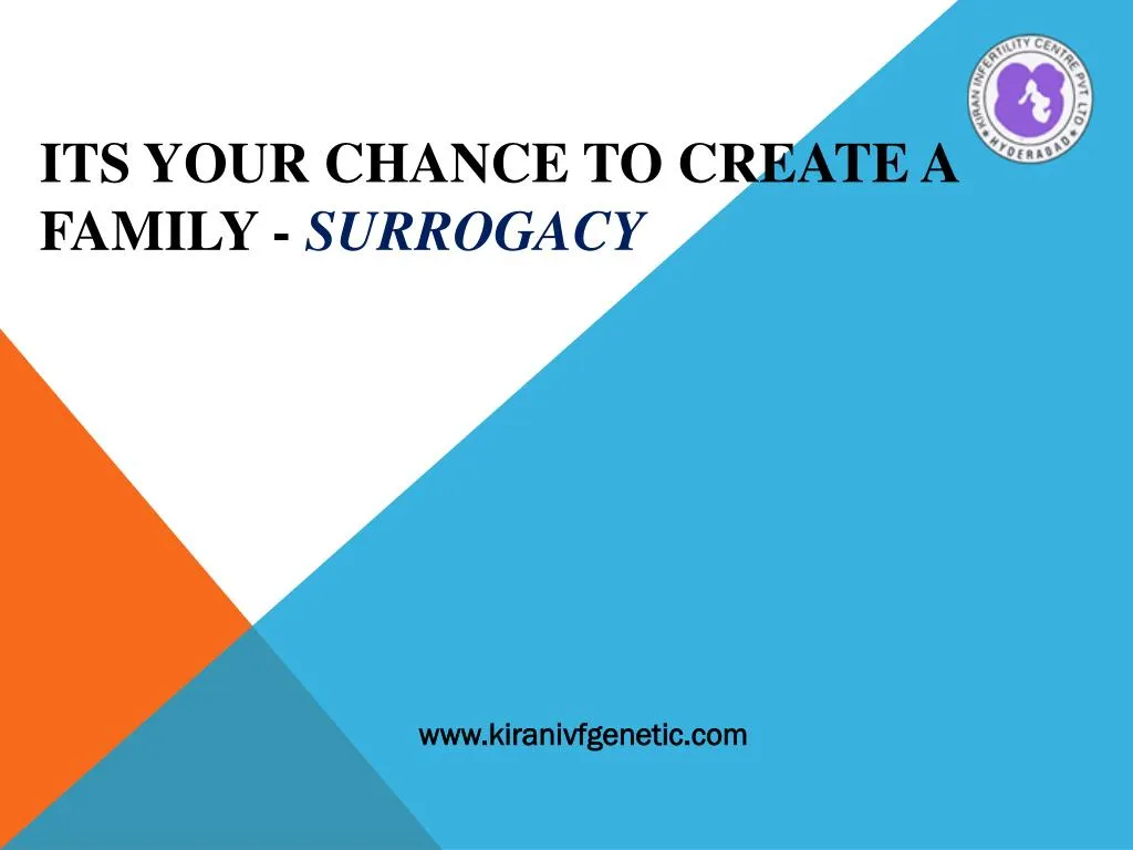 its your chance to create a family surrogacy