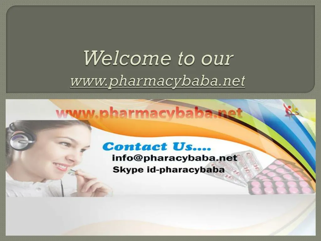 welcome to our www pharmacybaba net