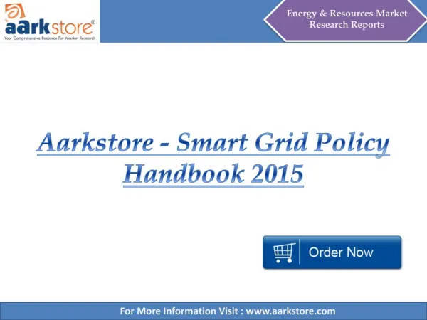 Aarkstore - Smart Grid Policy Handbook 2015