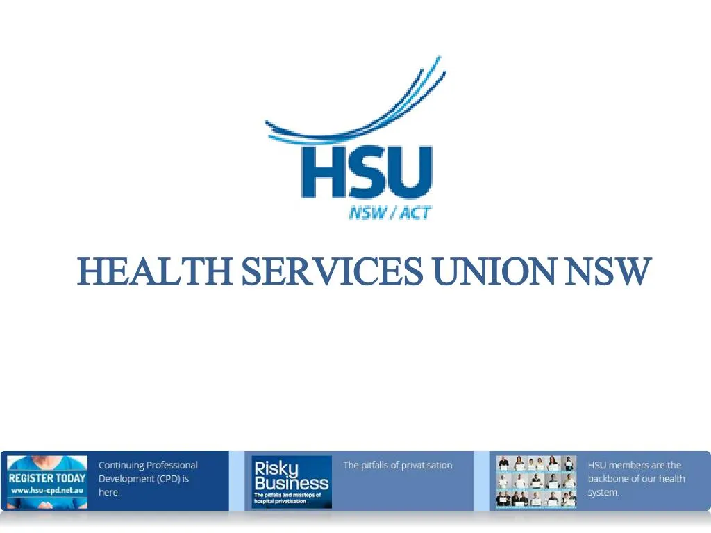 health services union nsw