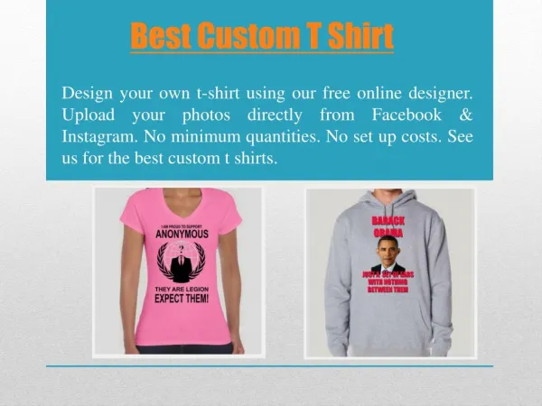 Design Your Own T Shirt