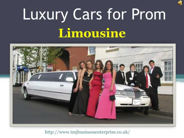 Stylish Prom Car For Your Special Day | TMJ Business