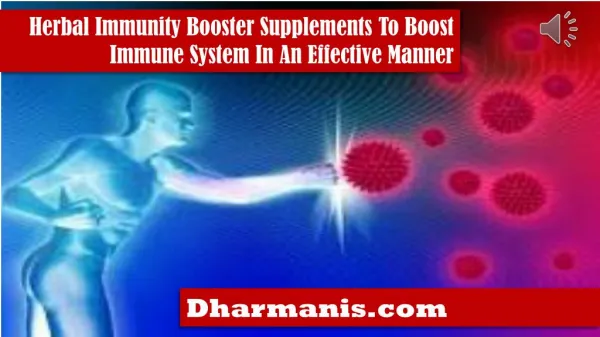Herbal Immunity Booster Supplements To Boost Immune System I