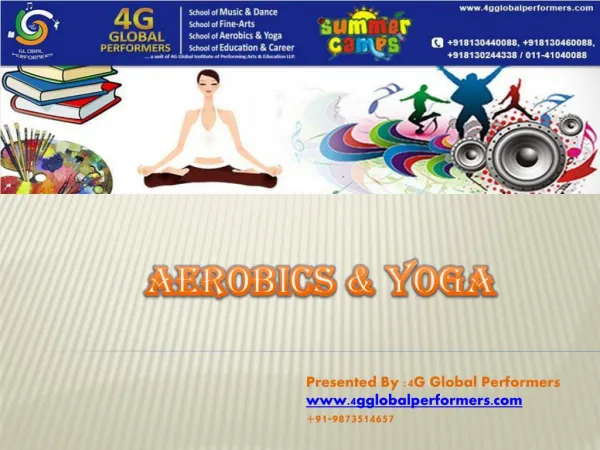 Best Aerobics and yoga classes in south delhi