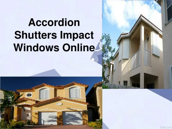 Accordion Shutters Impact Windows Online