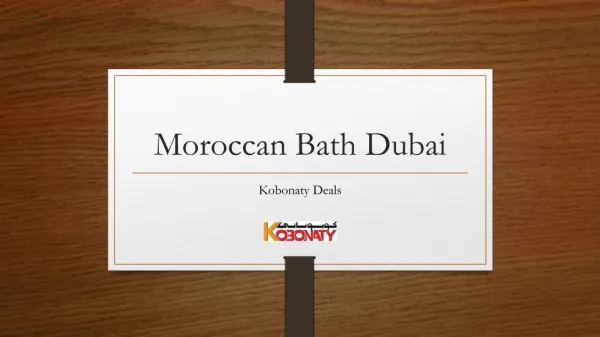 Moroccan Bath Dubai - Special Offers