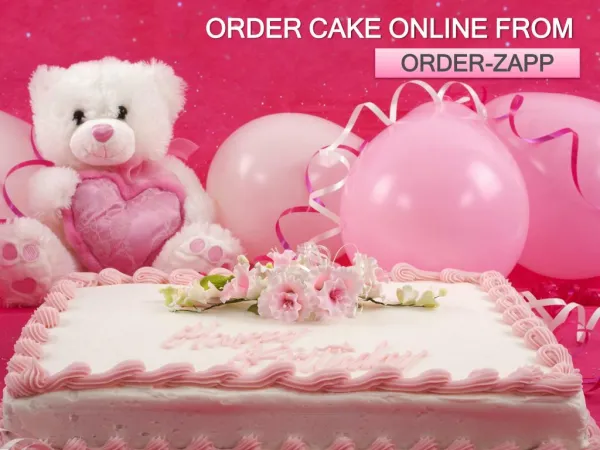 order cake online from Orderzapp