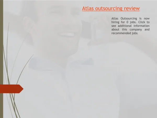 Atlas outsourcing review