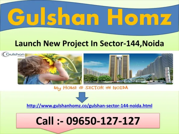 Gulshan Homz Noida @ 09650-127-127