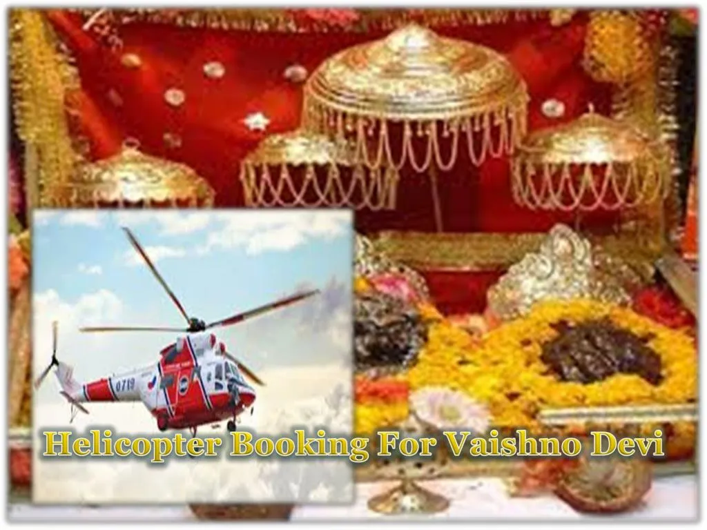 helicopter booking for vaishno devi