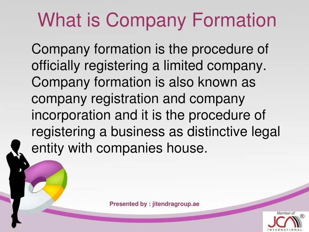 what is company formation