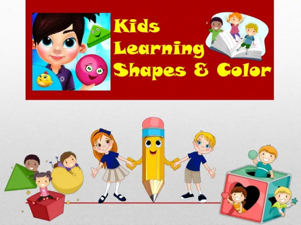 Kids Learning Shapes & Colors