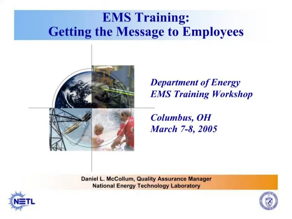 EMS Training: Getting the Message to Employees