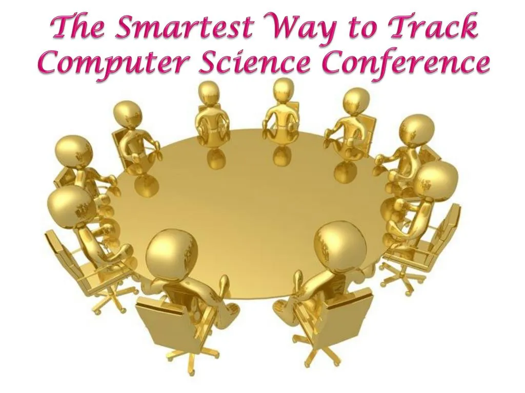 the smartest way to track computer science conference