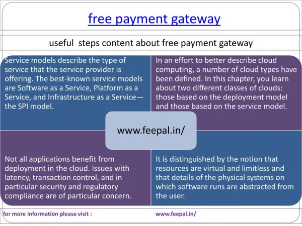 Incredible Benefits of free payment gateway