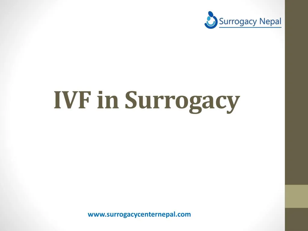 ivf in surrogacy