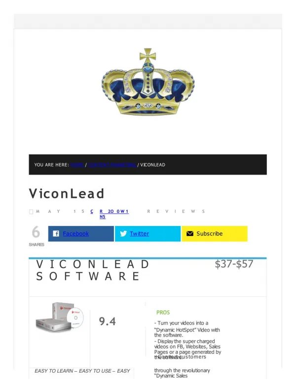 ViconLead detail review and special bonuses included