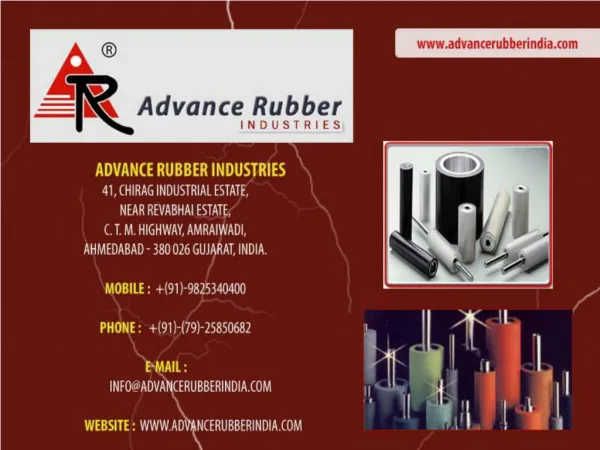 Rubber Roller for Printing Industry