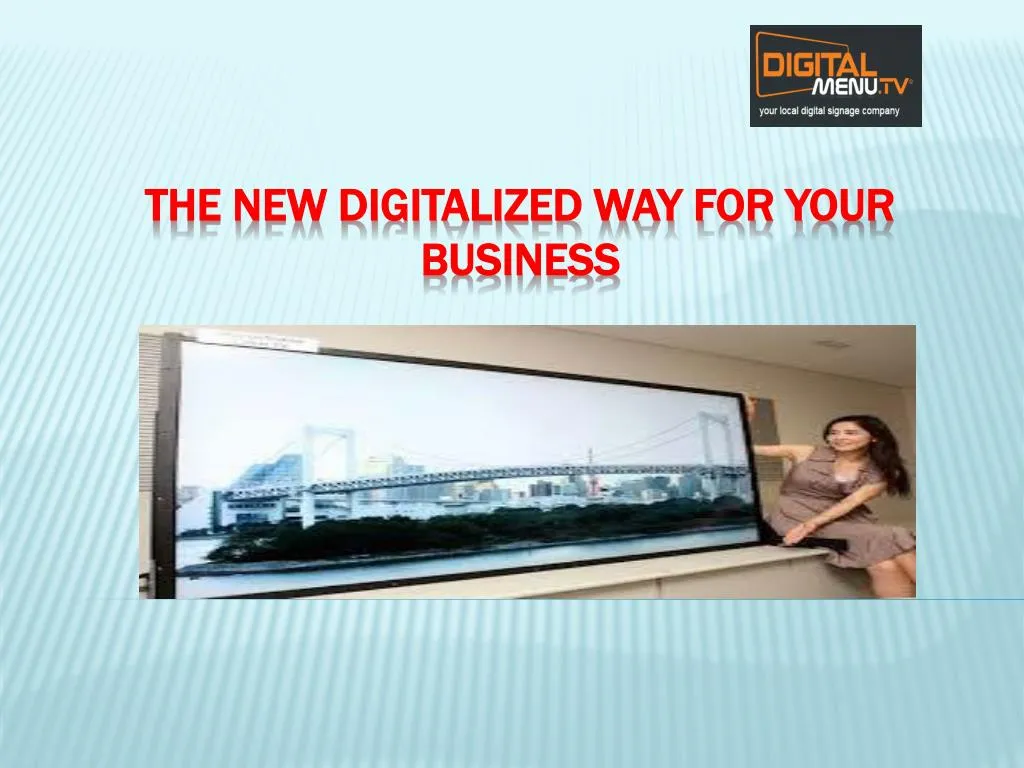 the new digitalized way for your business
