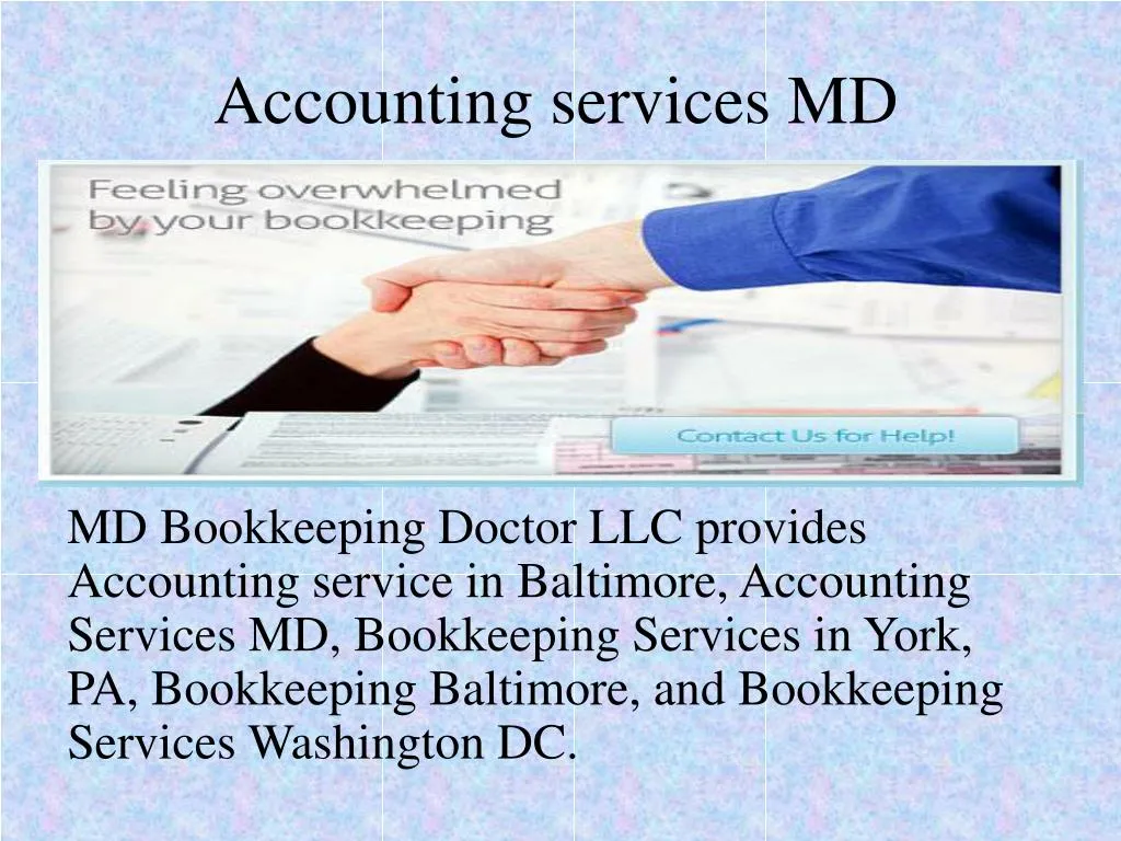 accounting services md