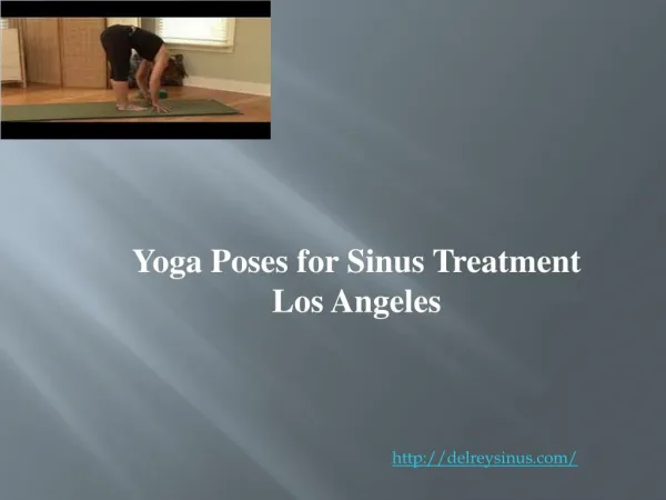 Yoga Poses for Sinus Treatment Los Angeles