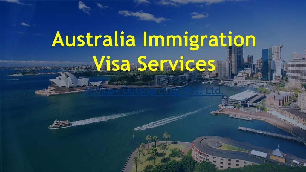 australia immigration visa services