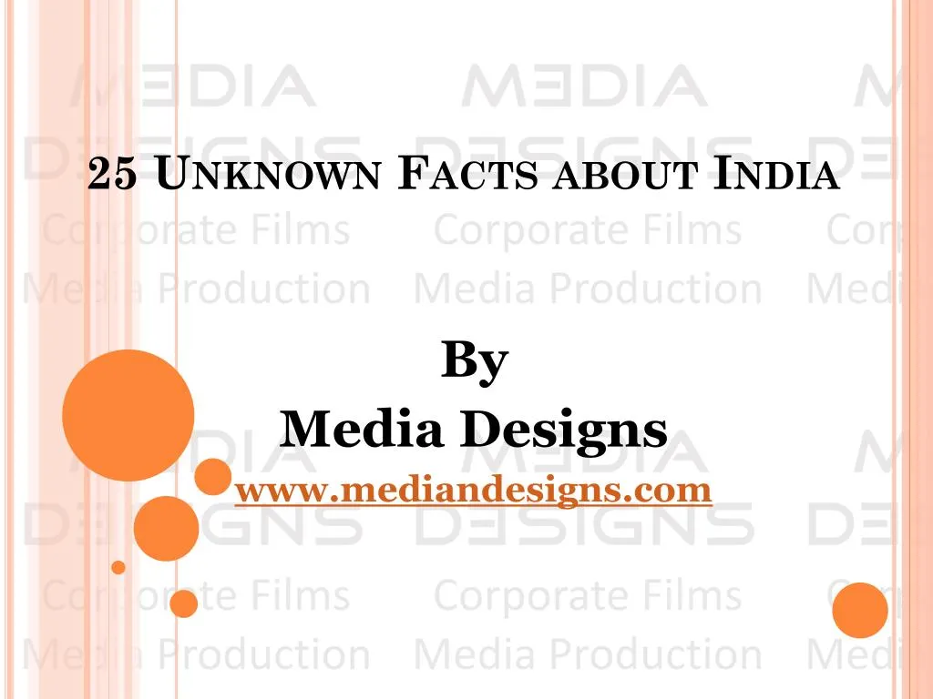 25 unknown facts about india