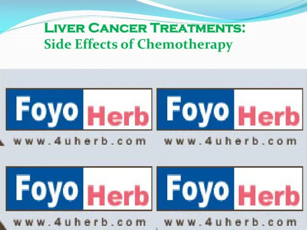 Liver Cancer Treatments: Side Effects of Chemotherapy