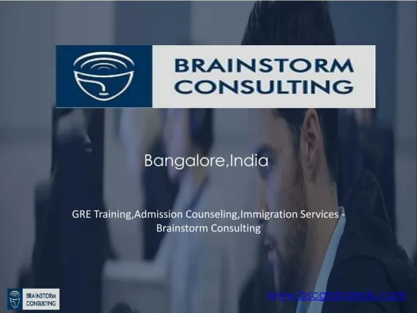 GRE Coaching in Bangalore