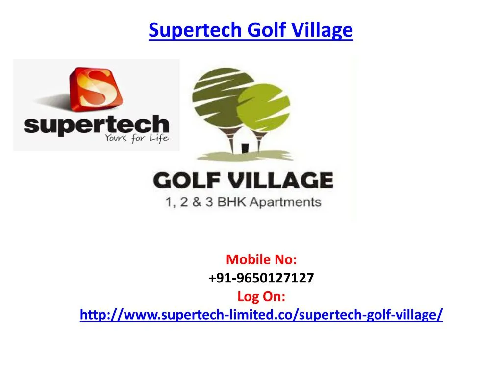 supertech golf village