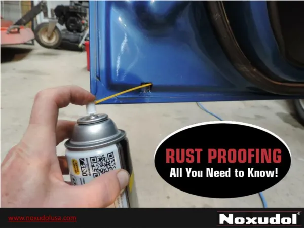Rust Proof Wax Coating Products - All You Need to Know!