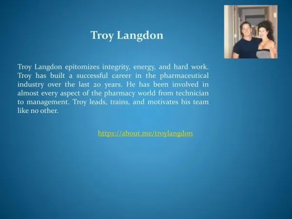 Troy Langdon