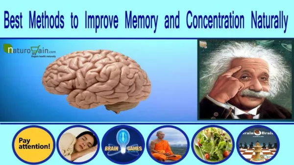 Best methods to improve memory and concentration naturally