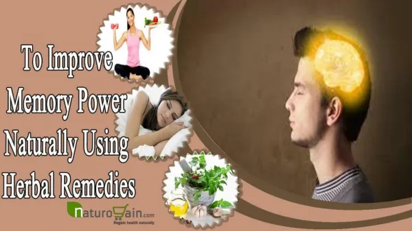 How to Improve Memory Power Naturally Using Herbal Remedy fo