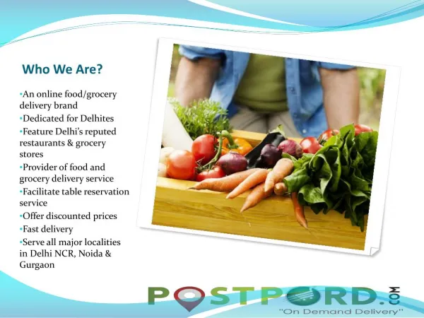 Buy Grocery Or Reserve A Table Online On PostPord