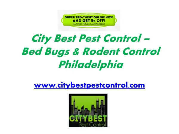 Rodent Control Philadelphia - www.citybestpestcontrol.com