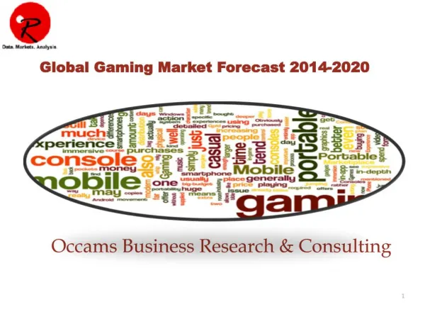 Global Gaming Market | Forecast 2015-2021