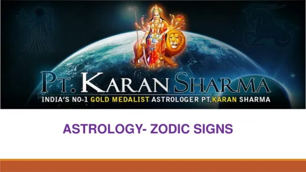 Astrology zodiac sign by karan sharma